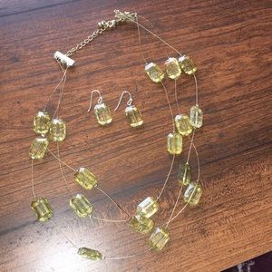 💕Handmade floating necklace